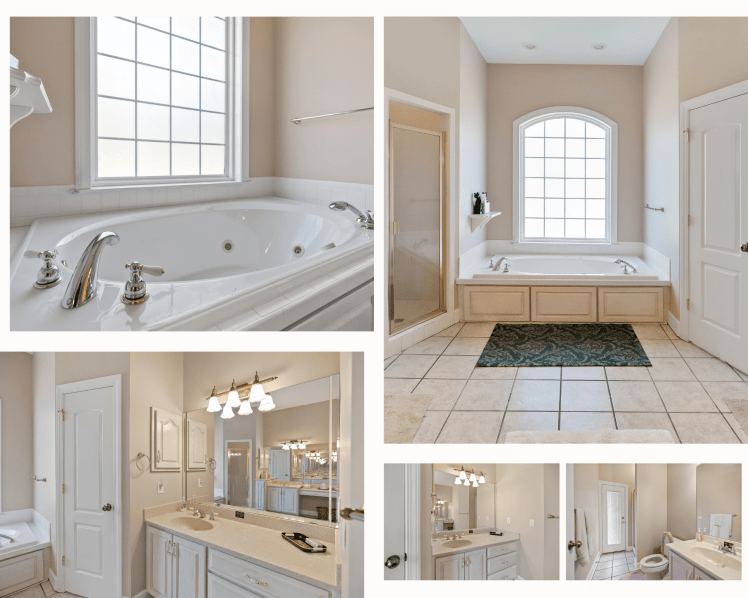 Brown Clean Grid Interior Design Moodboard Photo Collage (2)